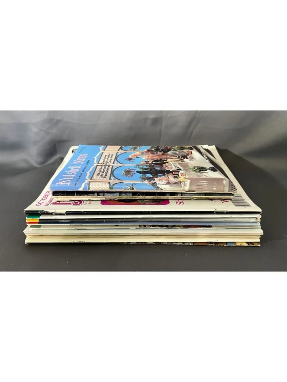 Vintage Dollhouse Magazines Lot: Nutshell News Miniatures & More